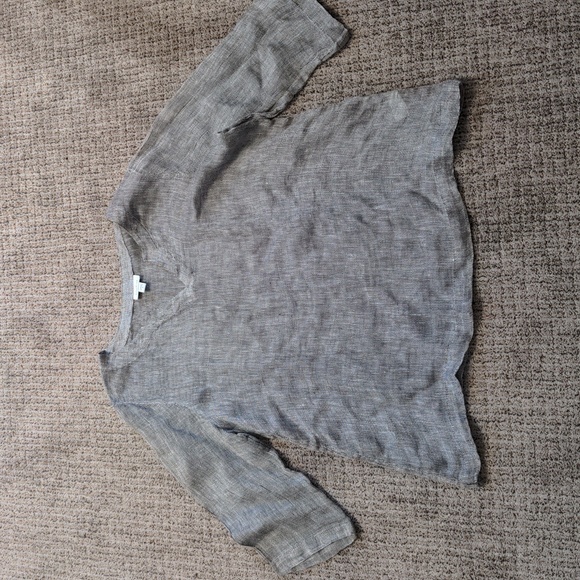 purejill Linen Top - Picture 3 of 8